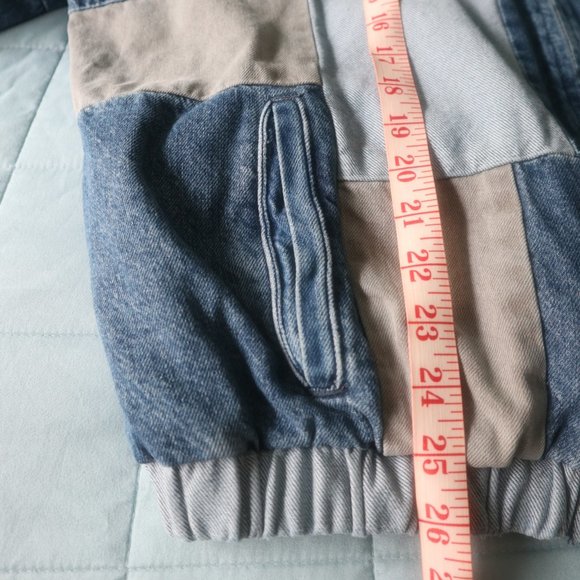 🌸SALE🌸 BDG Oversized Patchwork Bomber Jacket - Picture 14 of 16